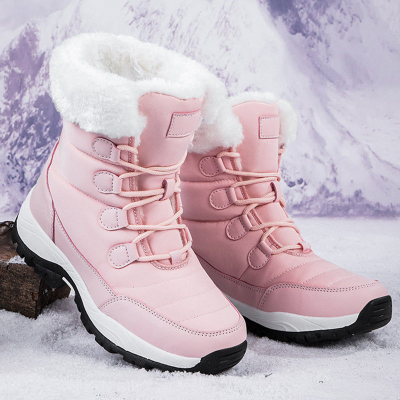 Trendige, rutschfeste und warme Schneestiefel für Frauen