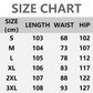 Lockere Hose mit weitem Bein und elastischer Taille