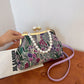 💕2025 Neuerscheinung💕Damenhandtasche im Vintage-Stil mit Blumenstickerei