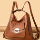 Damen-Convertible stilvolle PU-Ledertasche mit mehreren Fächern