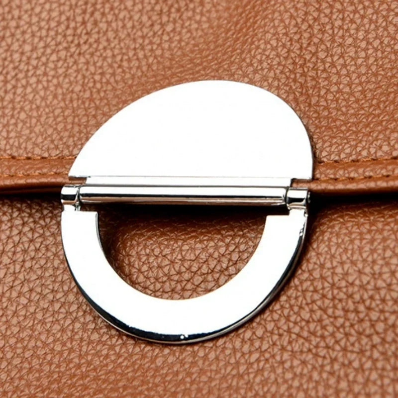 Damen-Convertible stilvolle PU-Ledertasche mit mehreren Fächern