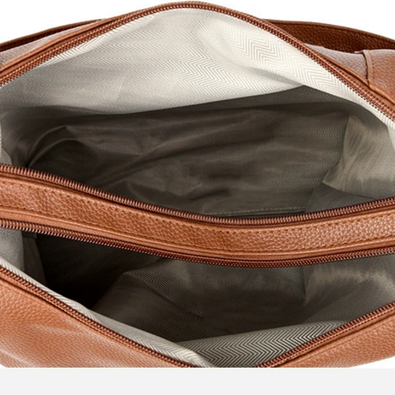 Damen-Convertible stilvolle PU-Ledertasche mit mehreren Fächern