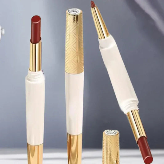 Wasserfester 2-in-1-Lippenstift und Lipliner