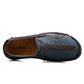 Herren Casual Kunstleder Slip-On Reißverschluss Schuhe