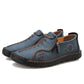 Herren Casual Kunstleder Slip-On Reißverschluss Schuhe
