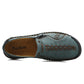 Herren Casual Kunstleder Slip-On Reißverschluss Schuhe