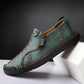 Herren Casual Kunstleder Slip-On Reißverschluss Schuhe