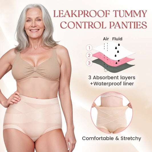 Ultimativ bequeme, auslaufsichere Shapewear-Höschen mit hoher Taille