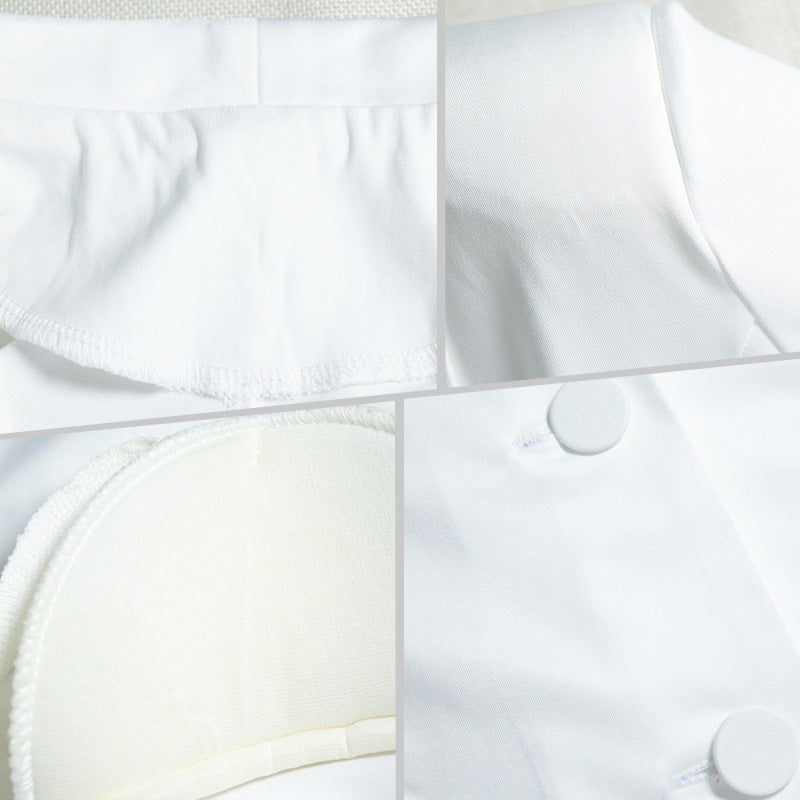 Kurzes Plisseekleid mit tiefem V-Ausschnitt für Damen