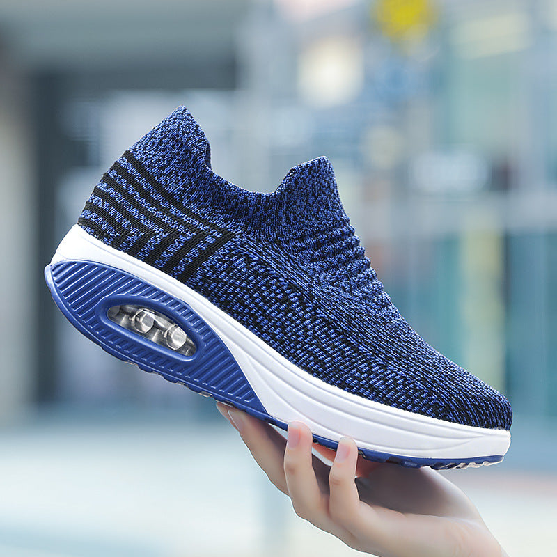 Luftgepolsterte Slip-On-Sneakers für Frauen