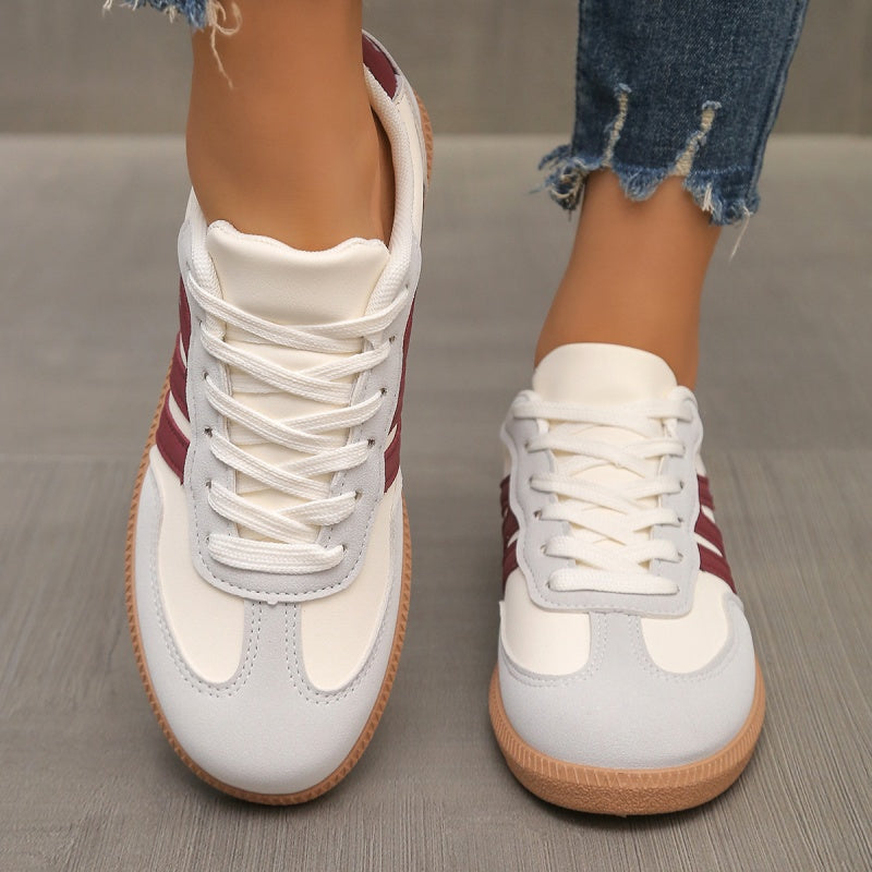 Nur heute! 🔥Damen Stylische Runde Zehen Rutschfeste Freizeitschuhe 🌟 50% RABATT 🌟
