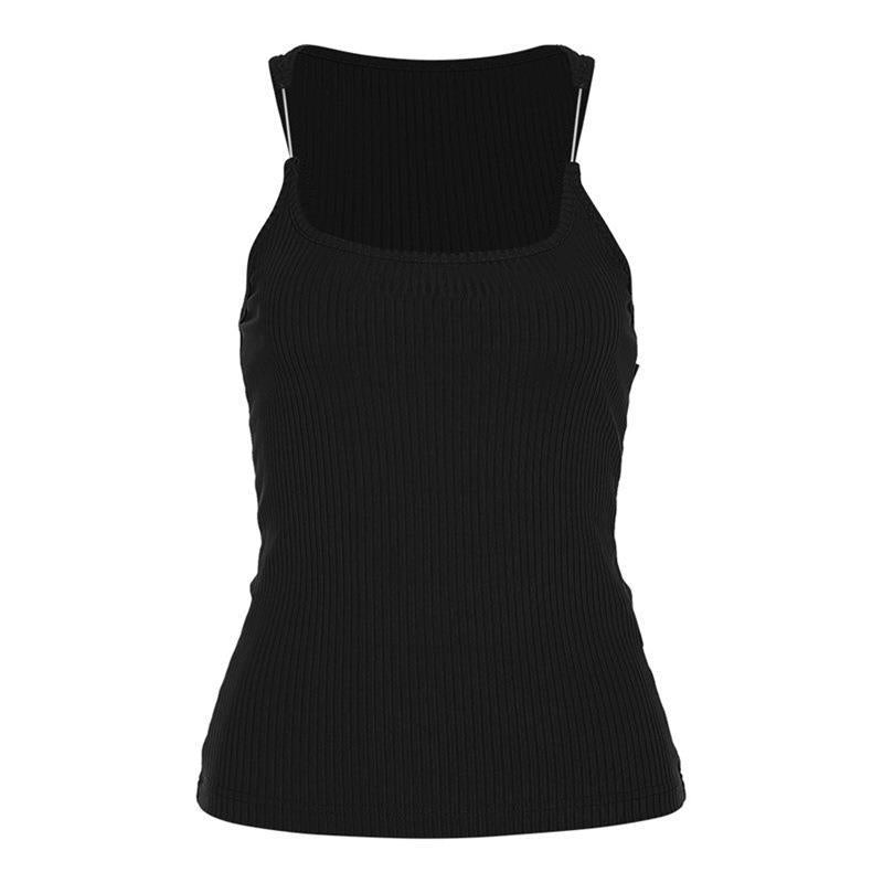 Einzigartiges Tanktop mit schmaler Passform und unsichtbaren Trägern für Damen