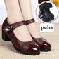 Bequeme Vintage Mary Jane Schuhe