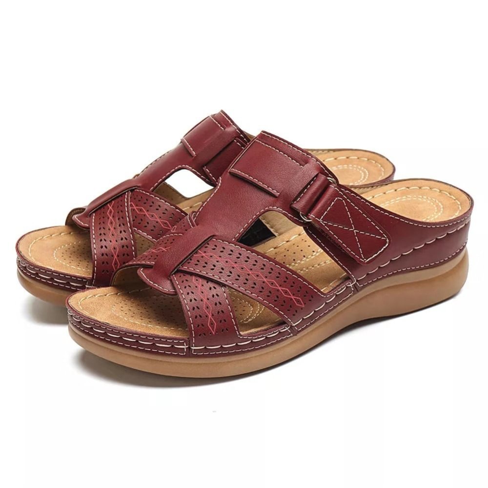 🎁Heißer Verkauf 49% Rabatt💥 ﻿Premium Leder Sandalen für Damen