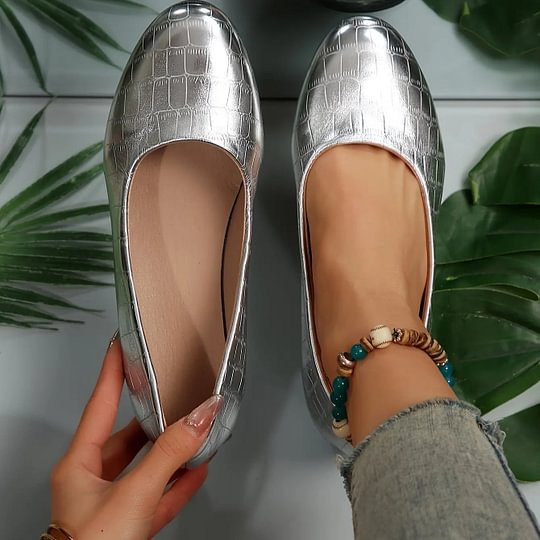 Leichte Lederschuhe für Damen