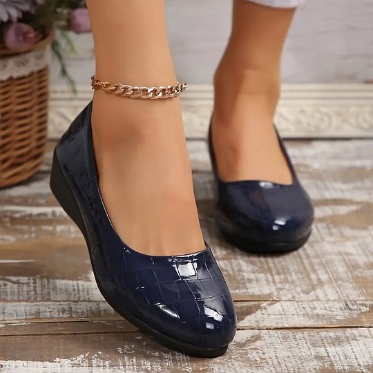 Leichte Lederschuhe für Damen
