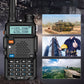 🔥Heißer Verkauf 49% Rabatt🔥📡 UV-5R Amateurfunkgerät mit großer Reichweite UV5R Funkgerät Dualband Walkie