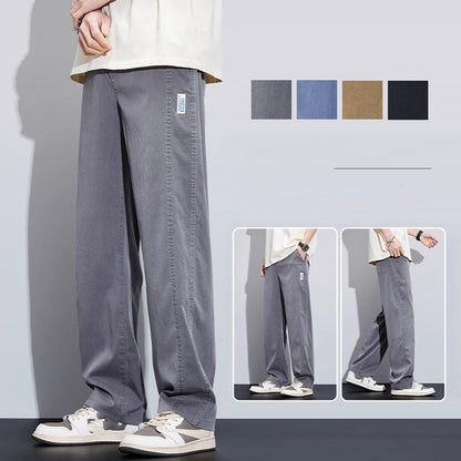 ⏳2025 NEU🔥 Lässige, modische Jeans mit geradem Bein und tiefem Beinschnitt👖4 Farben erhältlich🌈