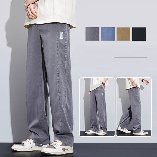 ⏳2025 NEU🔥 Lässige, modische Jeans mit geradem Bein und tiefem Beinschnitt👖4 Farben erhältlich🌈