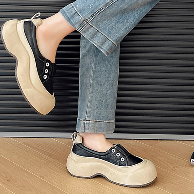 Slipper mit dicker Sohle für Damen