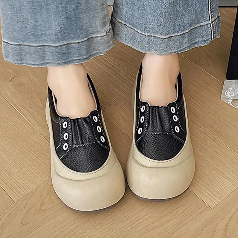 Slipper mit dicker Sohle für Damen