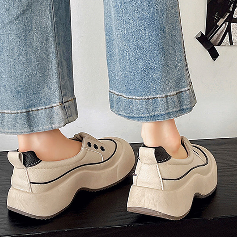 Slipper mit dicker Sohle für Damen