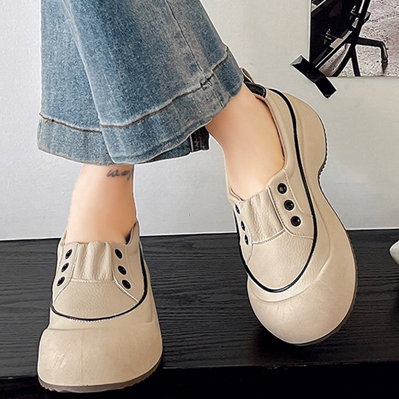 Slipper mit dicker Sohle für Damen
