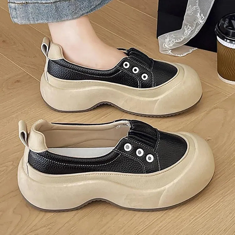Slipper mit dicker Sohle für Damen