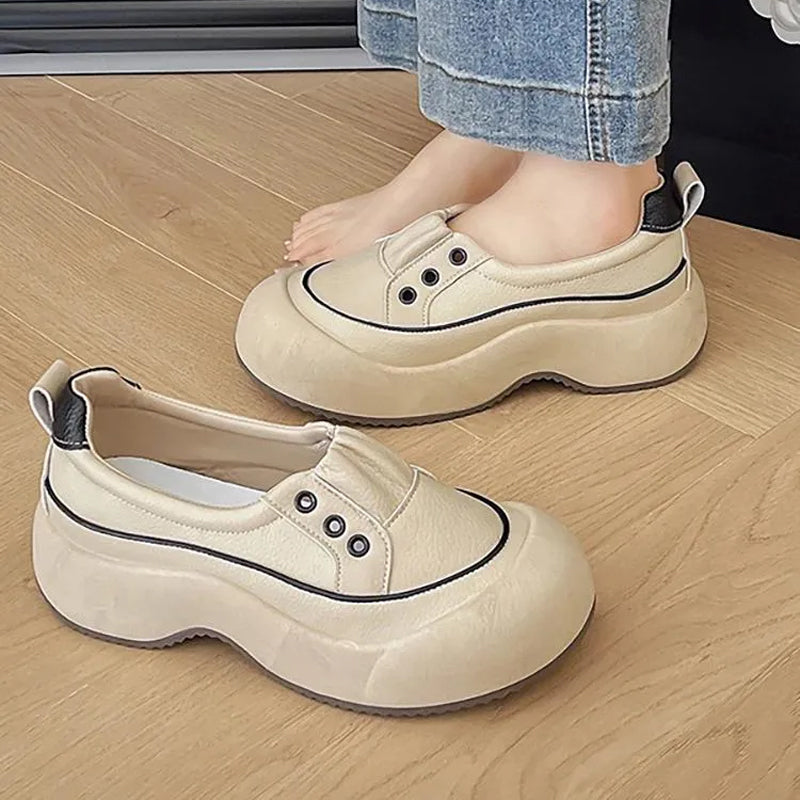 Slipper mit dicker Sohle für Damen