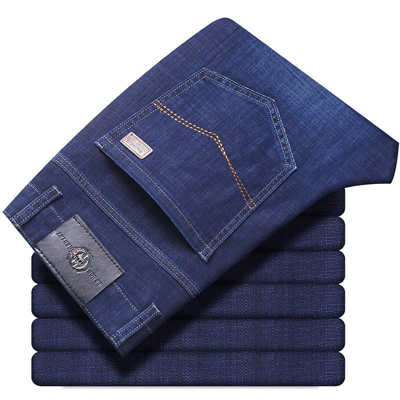Herren Stretch Straight-Fit Jeans（50% AUSGEZEICHNET）
