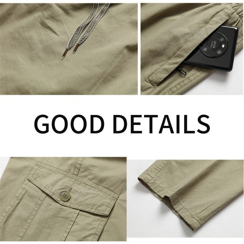 👖Strapazierfähige Ultra Comfort Loose Fit Hose mit mehreren Taschen