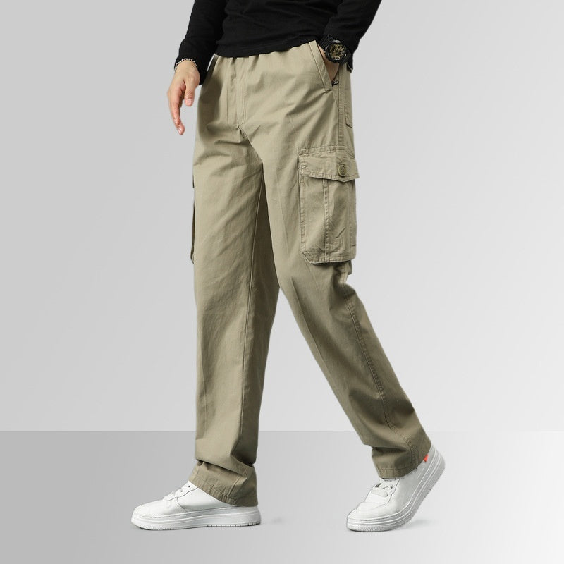 👖Strapazierfähige Ultra Comfort Loose Fit Hose mit mehreren Taschen