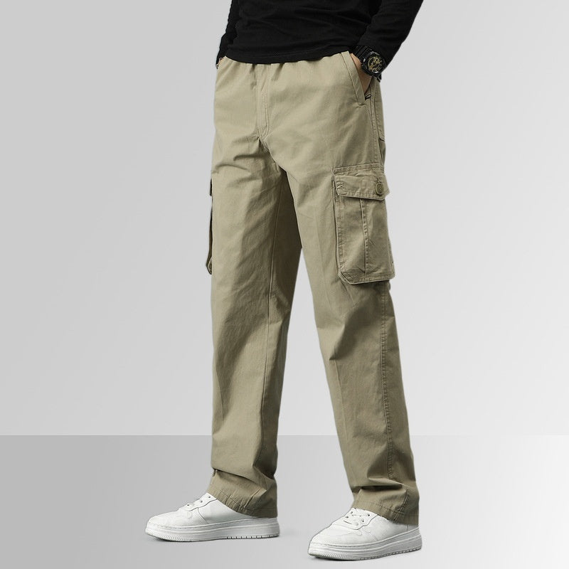 👖Strapazierfähige Ultra Comfort Loose Fit Hose mit mehreren Taschen