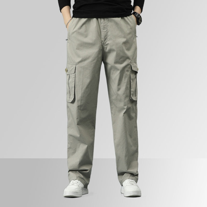 👖Strapazierfähige Ultra Comfort Loose Fit Hose mit mehreren Taschen