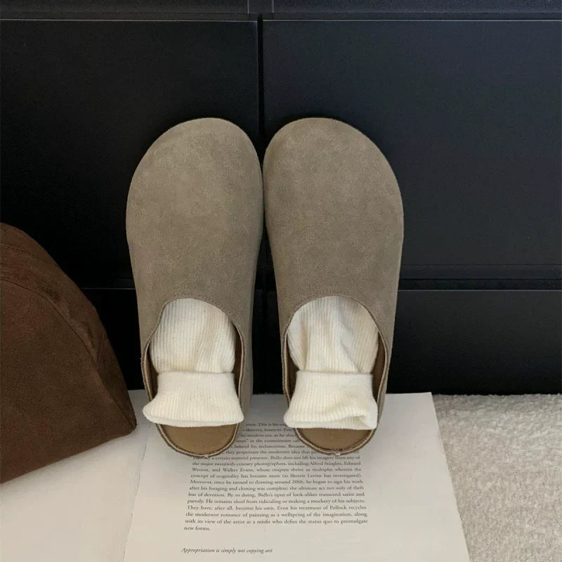 Bequeme Vintage-Schlupfclogs für Damen