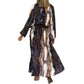Elegantes Maxikleid mit Batikmuster