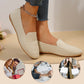 Damen-Schlupfschuhe mit flacher und weicher Sohle