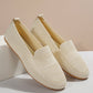 Damen-Schlupfschuhe mit flacher und weicher Sohle