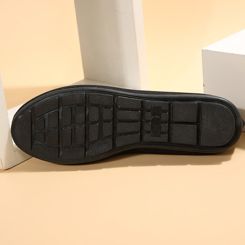 Damen-Schlupfschuhe mit flacher und weicher Sohle