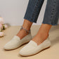 Damen-Schlupfschuhe mit flacher und weicher Sohle