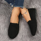 Damen-Schlupfschuhe mit flacher und weicher Sohle