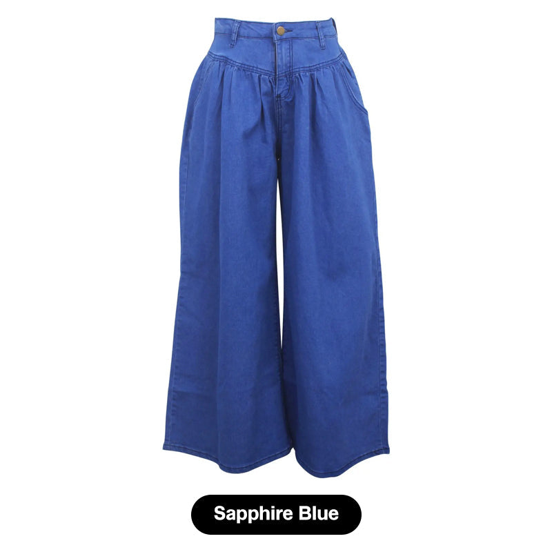 🌸NEUER SONDERANGEBOT✨ Weite Hose mit hoher Taille für Damen – schicke und mühelose Eleganz! 💃