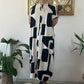 Trendiges Damenkleid mit Print, kurzen Ärmeln und lockerem Schnitt