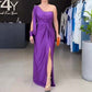 ⏳Begrenzte Zeit 50% Rabatt💥Elegantes One-Shoulder-Kleid für Damen