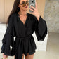 💝 Limitierter Verkauf 50% OFF 🔥 Damen Solid Color Loose Mini Kleid