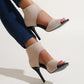 Stylische Damen Sandalen mit schlankem Absatz