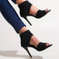 Stylische Damen Sandalen mit schlankem Absatz