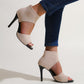Stylische Damen Sandalen mit schlankem Absatz