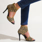 Stylische Damen Sandalen mit schlankem Absatz