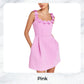 🎗️Elegantes Blumenkleid mit Ausschnitt für Damen